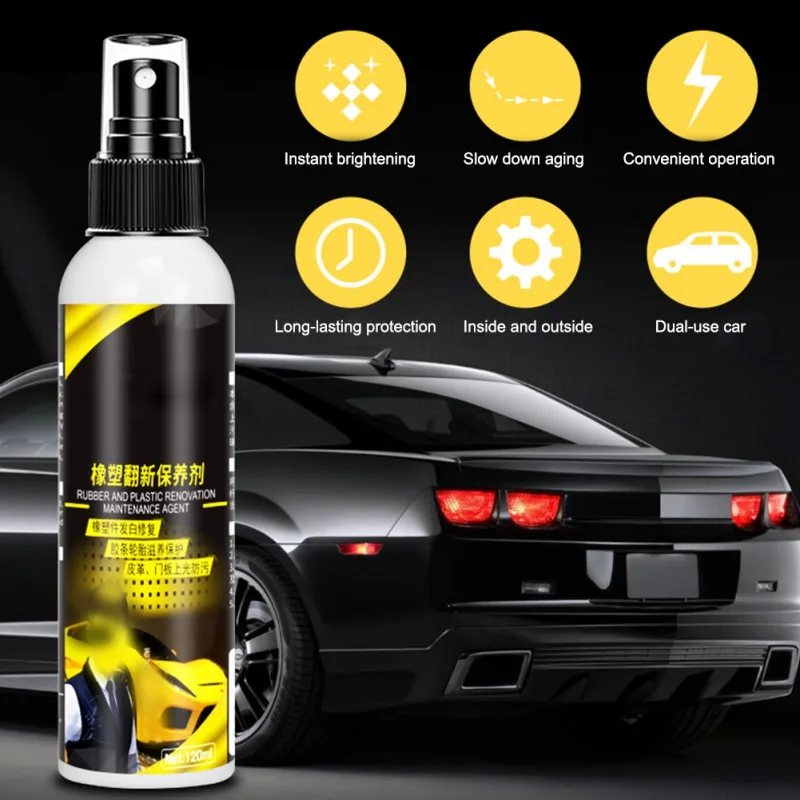 

Auto & Leather Renovated Coating Paste Maintenance Agent Polish Car Maintenance Clean Detergent Refurbisher Renovated Coating