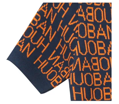 

Summer European Clothes Knit Vintage T-shirt Sexy Fashion V-Neck Print Letter Women Tops Slim Bottoming Shirt Tees 2021 T13502A