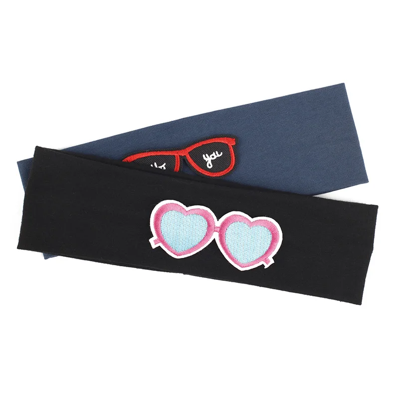 Повязка на голову для девочек и мальчиков однотонная хлопковая| |