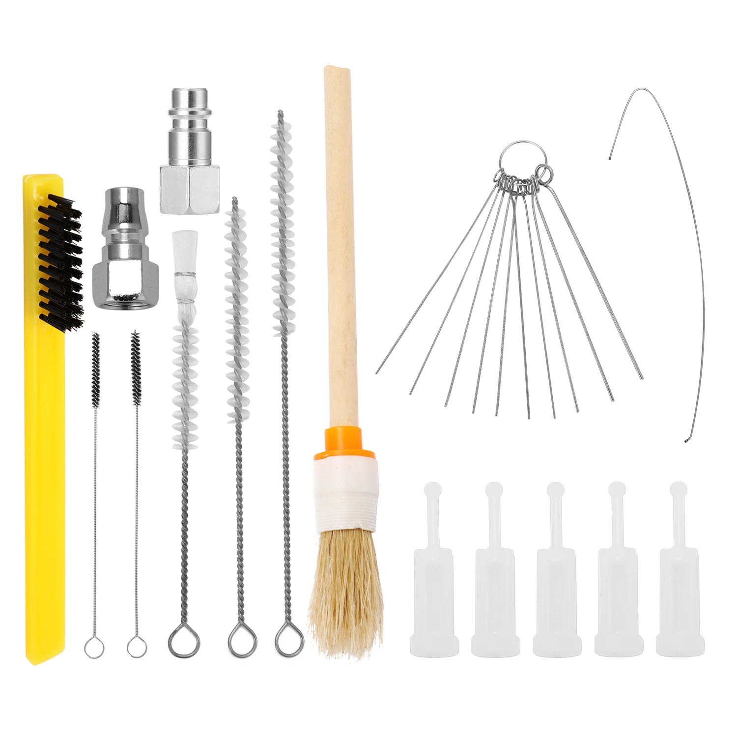 Аэрограф для чистки инструмент ремонта металлическая игольчатая щетка тела тату