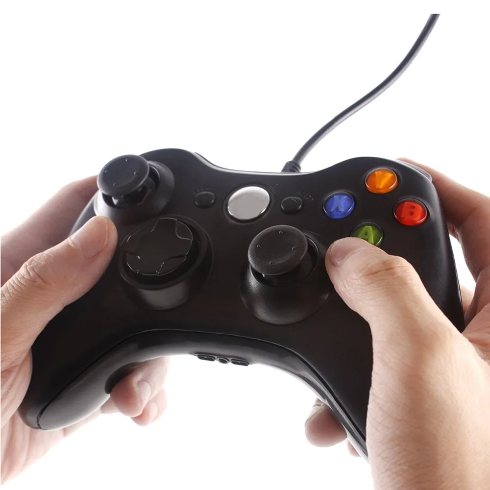 Игровой геймпад для microsoft xbox 360 контроллер проводной игровой коврик контроллер Джойстик для xbox 360 ПК компьютер Win98/2000/XP/Win7/8/10