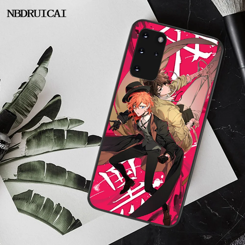 NBDRUICAI bungou бродячие собаки дазай Осаму чехол для телефона Samsung S20 plus Ultra S6 S7 edge S8 S9 S10
