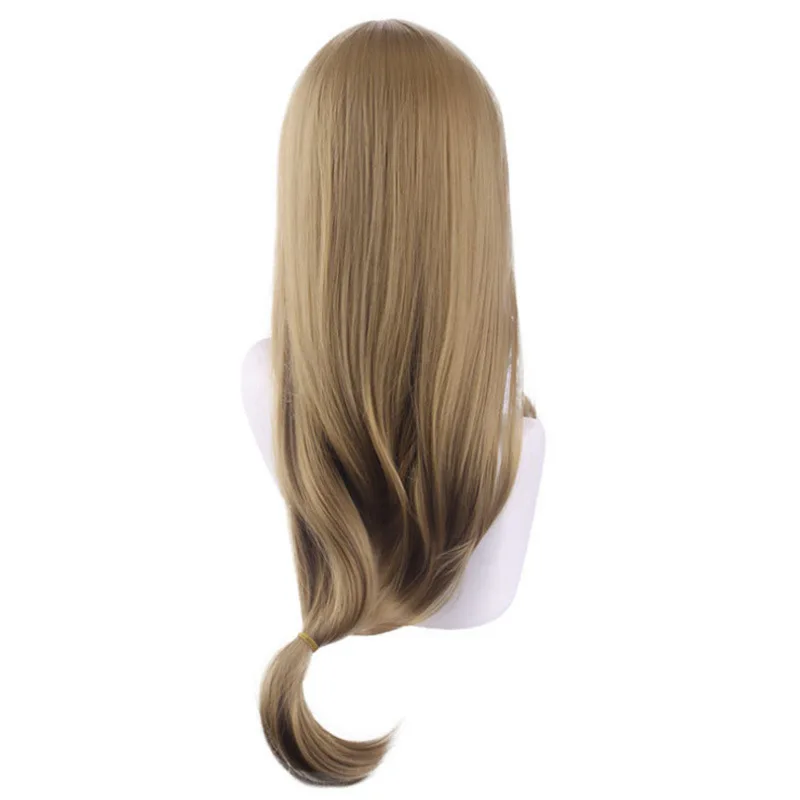 Женский Рождественский льняной парик Лизы для косплея геншина термостойкие