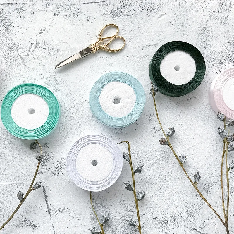 23 м атласные ленты DIY ремесла поставки Швейные аксессуары подарочная упаковка