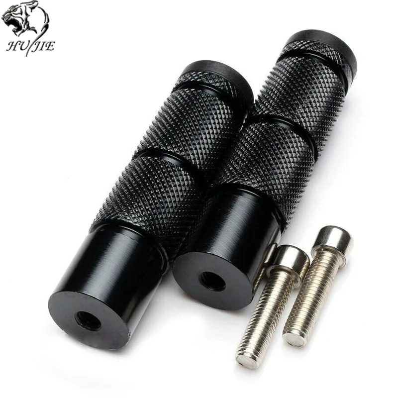 

MACTIONS Motorcycle 45 Degree Foot pegs Black Mount-style Footrests For Sportster 883 1200 XL V-Rod Low