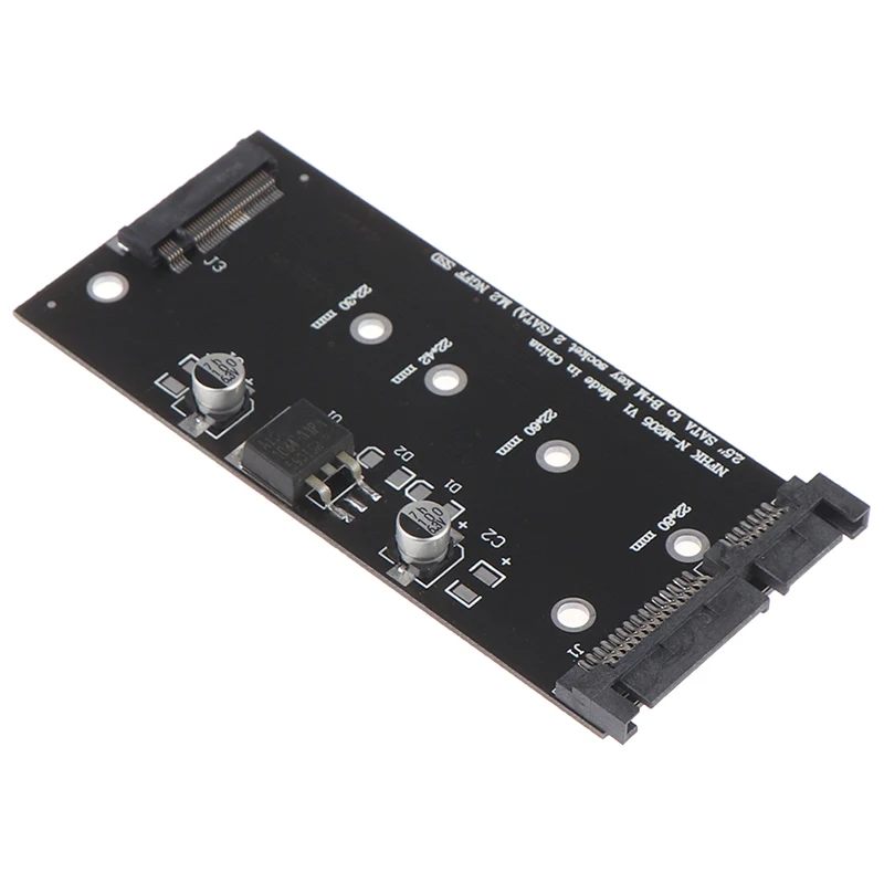 2021 B + M ke M.2 ssd ngff до 2 5 дюймов 15pin sata3 ПК конвертер адаптер карта | Компьютеры и офис