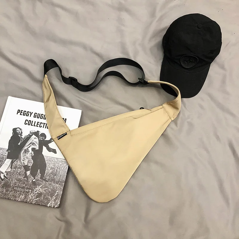 

Simple Messenger Bag Crossbody Bags Men Women Short Trip Messengers Chest Bag Water Repellent Shoulder Bag