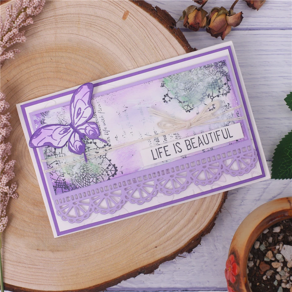 Металлические режущие штампы для скрапбукинга в рамке 2 шт. 2020 | Дом и сад