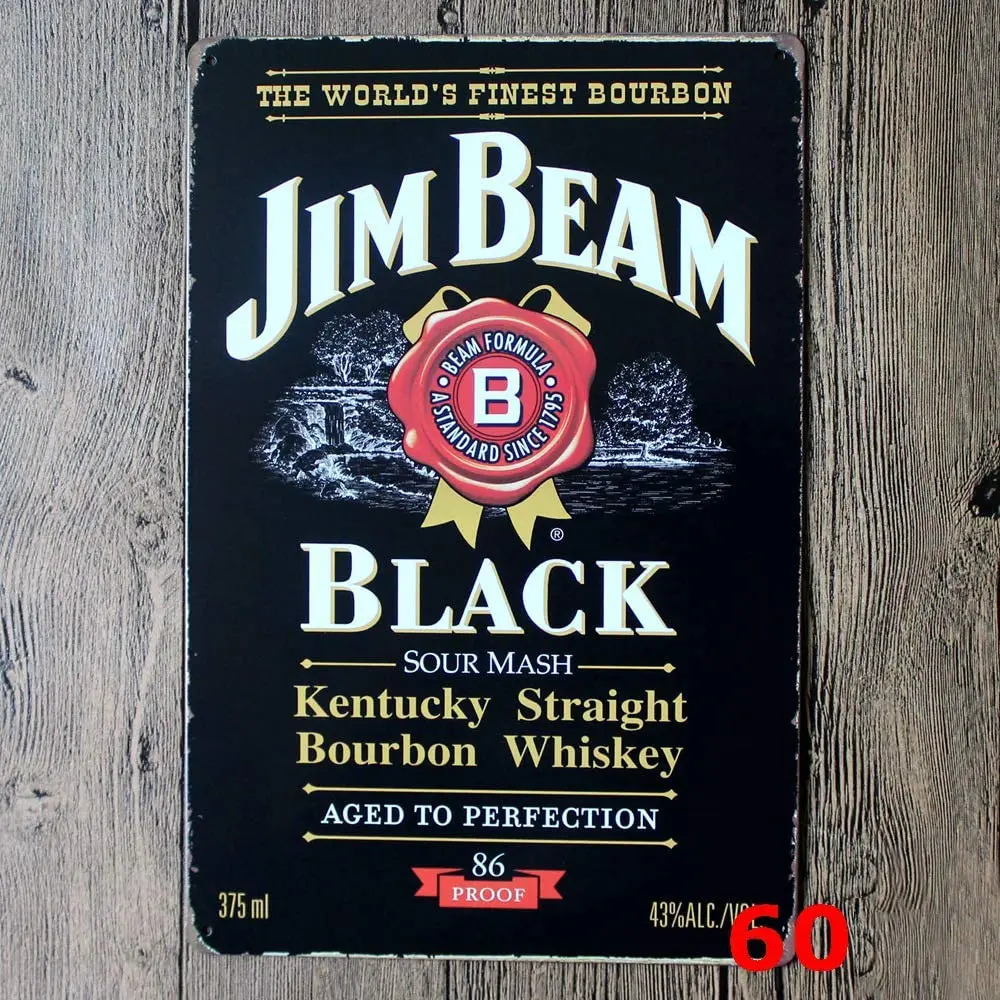 

Original Retro Design Beer Tin Metal Signs Wall Art|Thick Tinplate Print Poster Wall Decoration for Bar