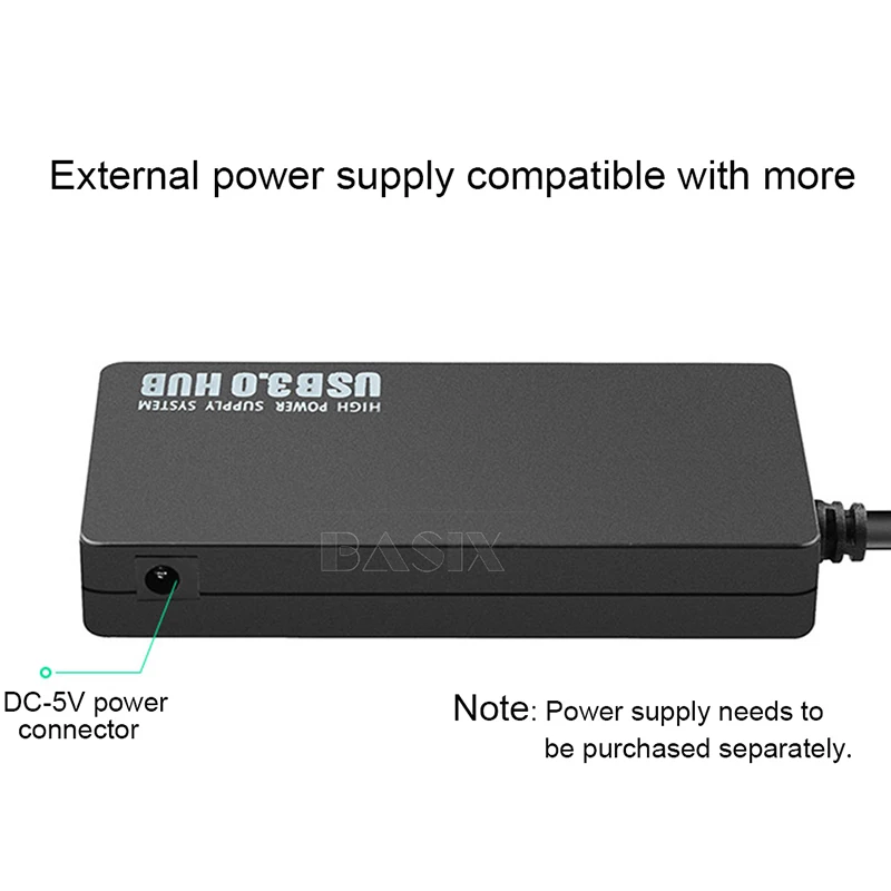 Bkscy USB C Hub To 4-Port 3.0 Type-c Adapter Usb-c Splitter Power for MacBook Laptop Accessories Type | Компьютеры и офис
