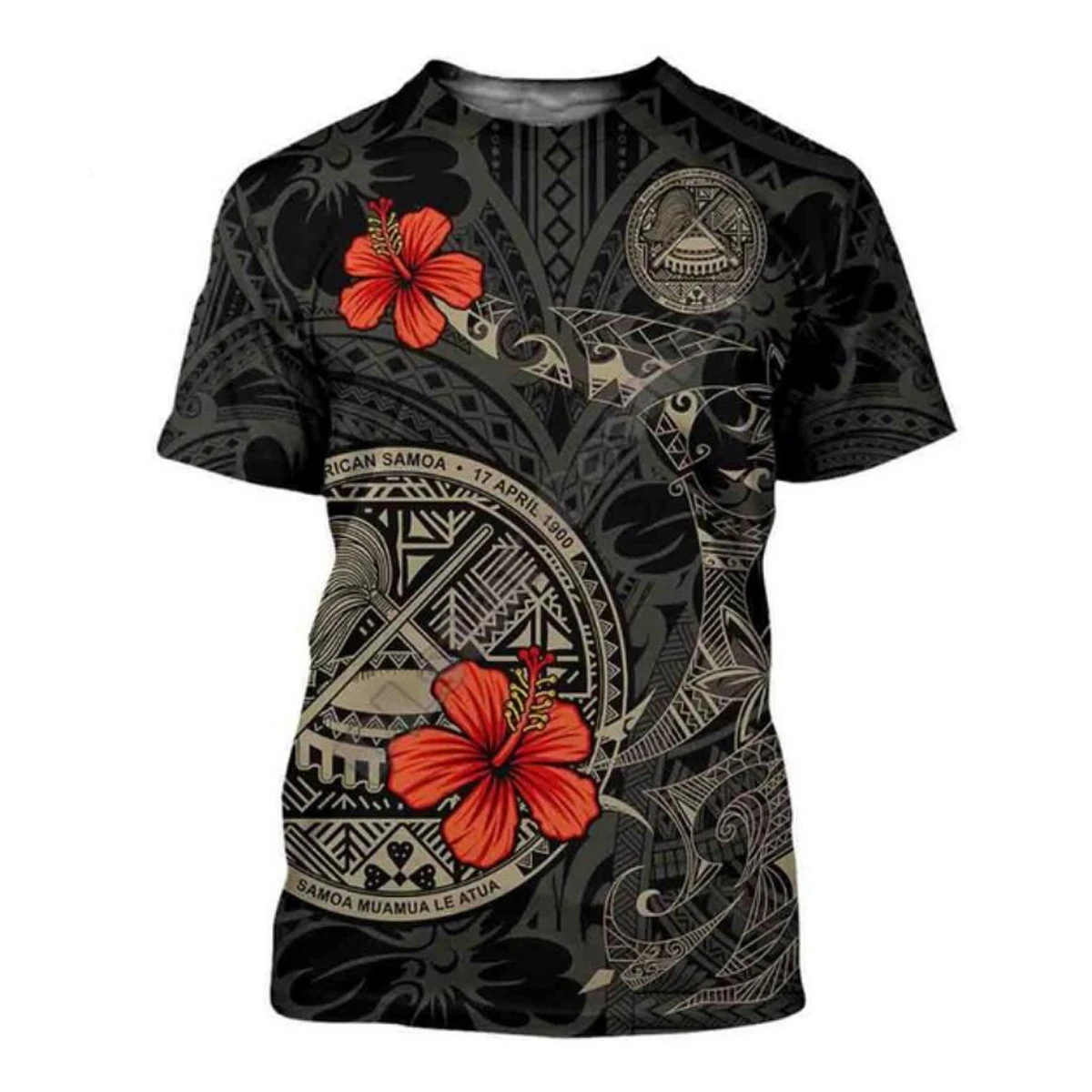 

3D Printed T Shirts Kanaka Polynesian Tribal country culture Harajuku Streetwear Native women men Funny Tshirts Short sleeve 05