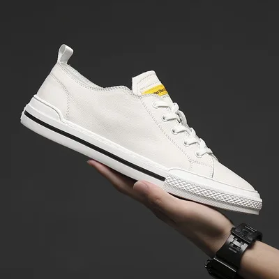 

shoes shoes Men's summer fashion leather leisure shoes station trend leather shoes breathable small white shoes men's board shoe