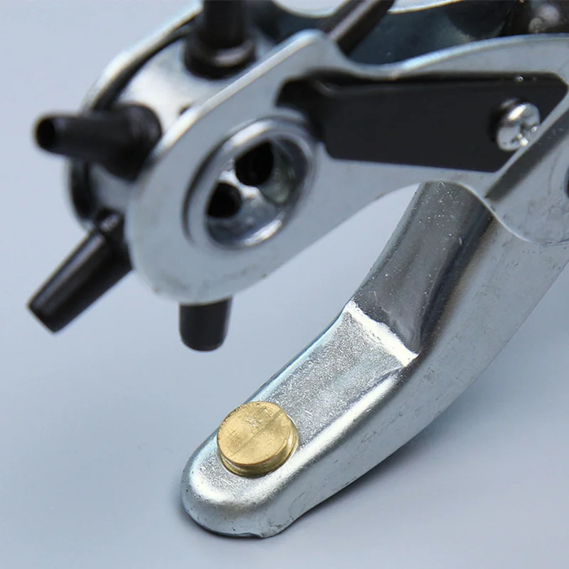 Hole Punching Machine Revolving Leather Strap Watch Band Belt Hollow Puncher Punch Plier for StrapsWatchband | Дом и сад