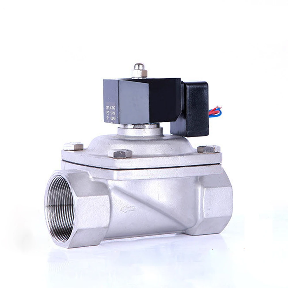DN10 DN15 DN20 DN25 DN32 DN40 DN50 Normally Closed Solenoid Valve Water Stainless Steel IP65 Fully Enclosed Coil | Обустройство дома