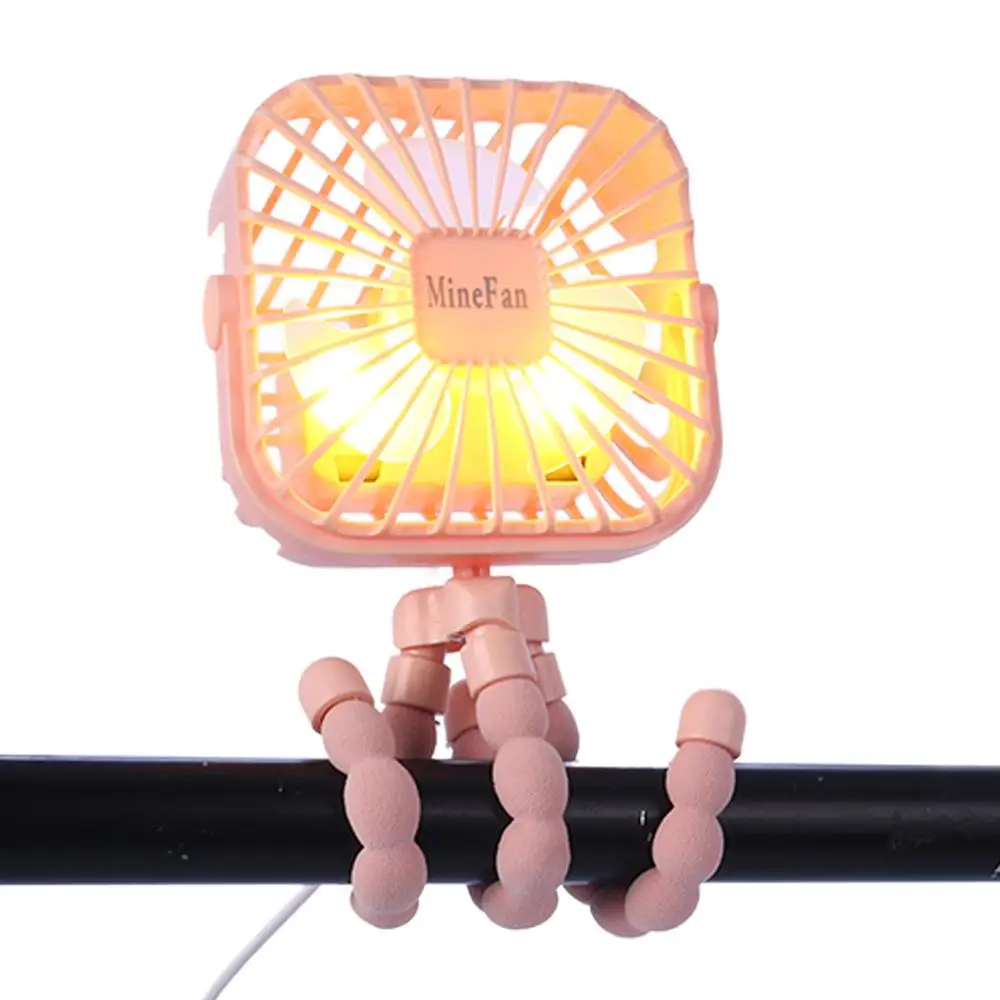 Желтый Портативный Складной вентилятор Персональный 2020 нежный бесшумный милый