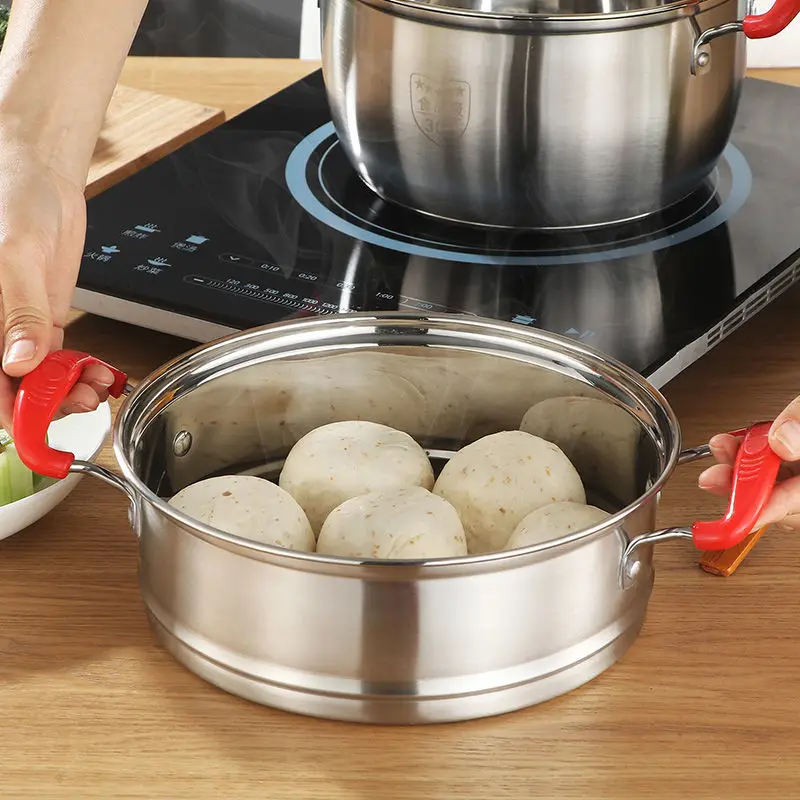 Молочный горшок из нержавеющей стали суповый утолщенная подошва маленький