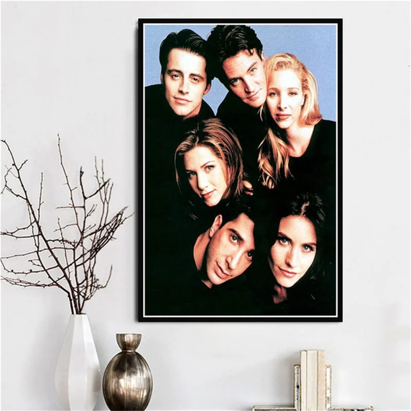 

Canvas Painting Posters And Prints Friends TV Show Classic Bar Wall Picture Vintage Decorative Home Decor Obrazy quadro cuadros