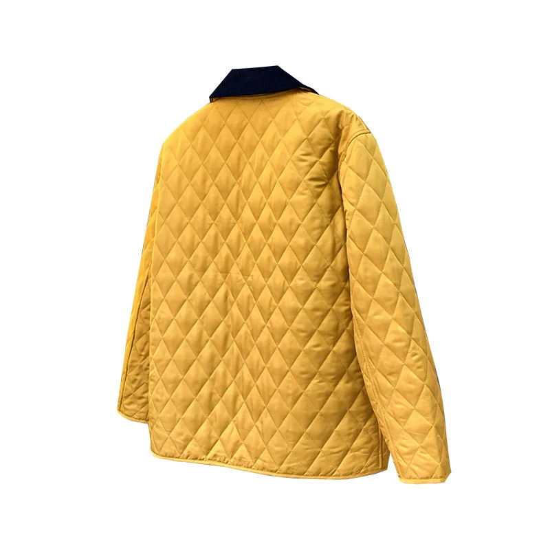 

color candy small design sense of fashion and contracted ling small cotton-padded jacket short coat lapels female