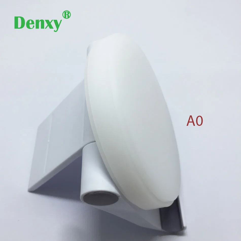Denxy 5pcs Dental PMMA Blocks Pmma milling discs Dental Material lab for Make Temporary Bridge Dental Restorations Resin block