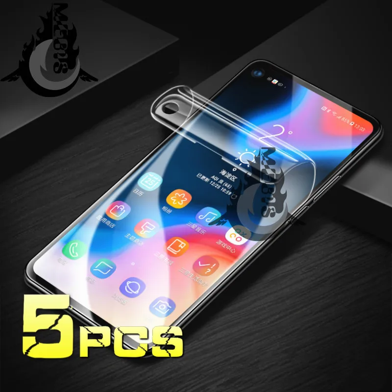 

5p Hydrogel For Samsung A50 A71 A70 A51 Note 10 20 8 9 Ultra Samsung S8 S9 S10 S20 Plus S10e Screen Protector Samsung S20 FE 5G