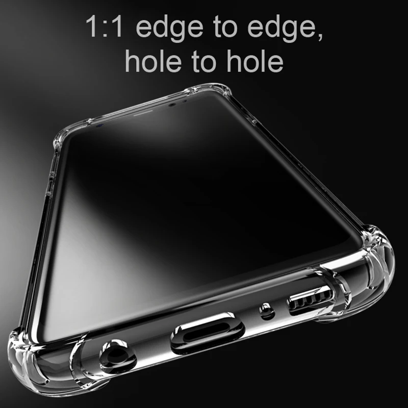 Transparent Airbag Case for Samsung Galaxy S10 Lite Plus 5G Capa S10E S10Lite S10Plus S105G Shockproof Silicone Soft Cover Funda