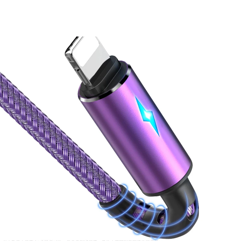 USB кабель для зарядки и передачи данных 0 25 м 1 2 Apple iPhone 7 8 Plus 6 5 S 6S 10 11 Pro X XR XS Max iPad