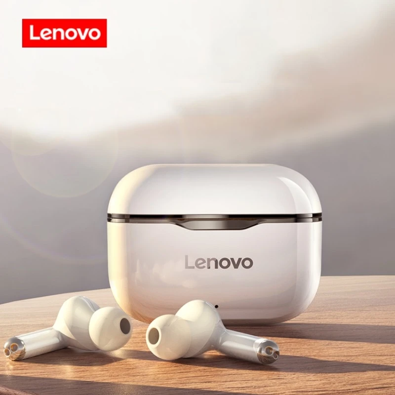 Оригинальные беспроводные наушники Lenovo LP1 TWS 5 0 Bluetooth глубокие басы