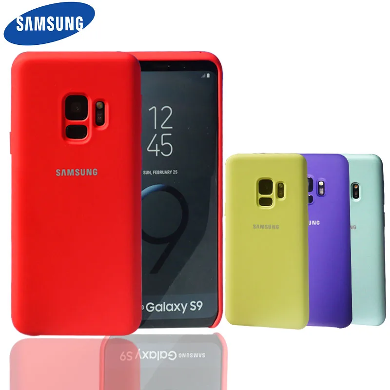Оригинальный чехол для Samsung S8 Plus оригинальный мягкий силиконовый Galaxy S9 plus s10e S10