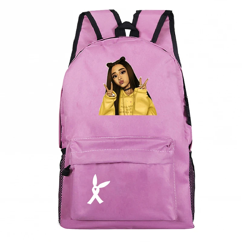 27 Розовый рюкзак Ariana Grande Mochila Feminina, женский рюкзак, школьные сумки для подростков, мужской рюкзак для ноутбука, Детский рюкзак для путешествий - Цвет: 27