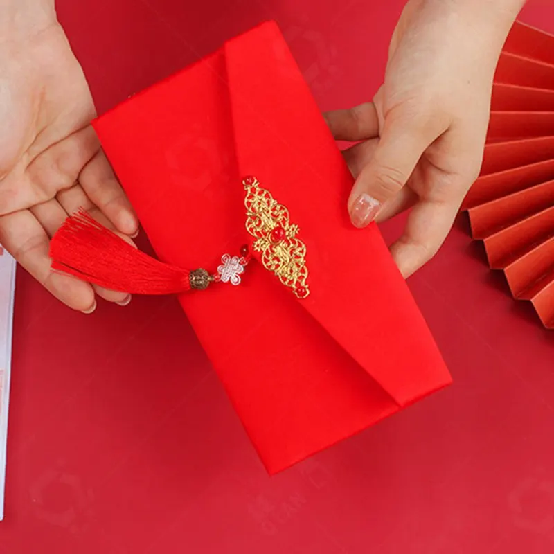 

Chinese Knot Tassel Red Envelope Profit Sealed