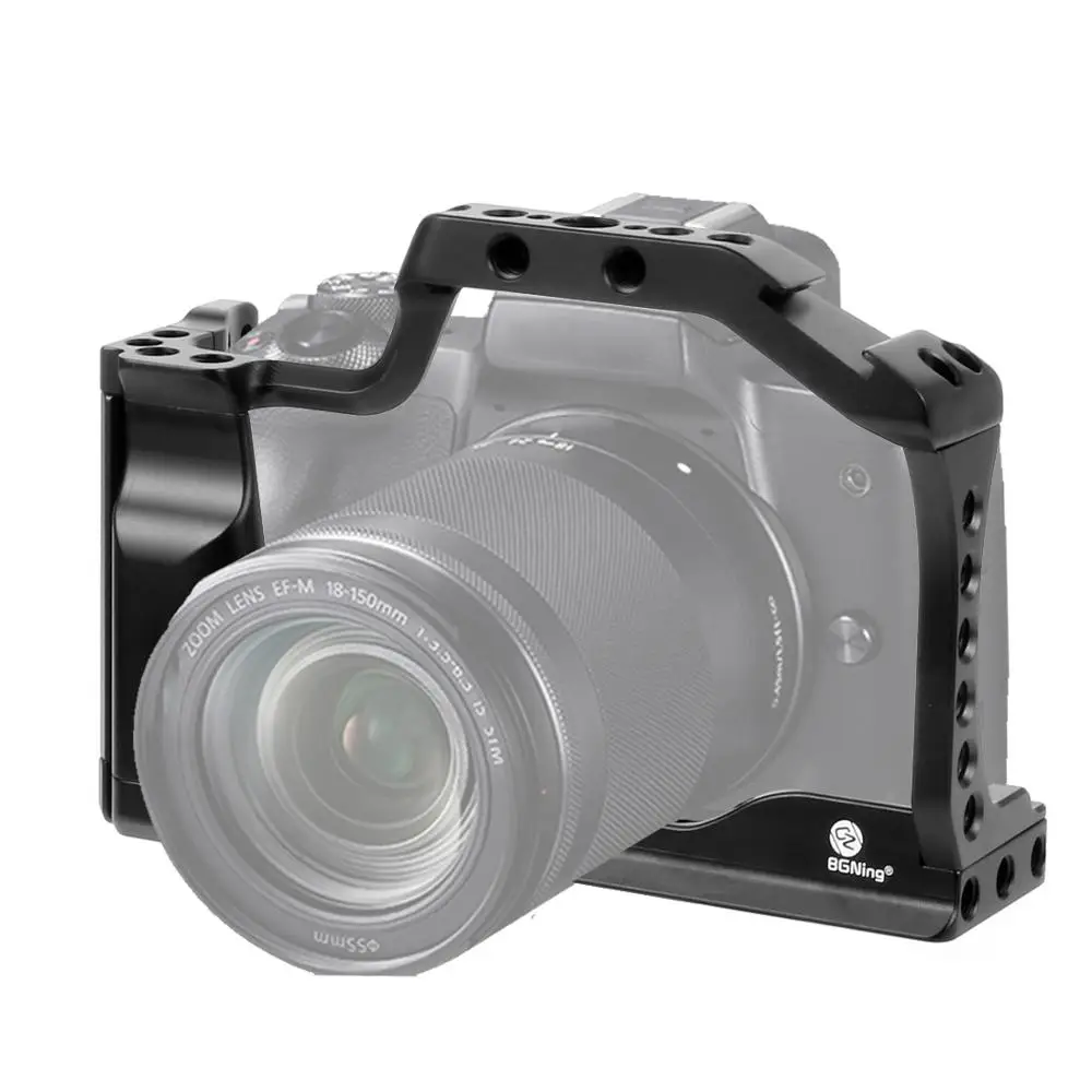 BGNing алюминиевая клетка для камеры Canon EOS M50 M5 DSLR Защитная крышка с верхней ручкой
