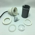 С регулируемой яркостью прожектор Бильярдный Светильник 7 Вт DC12V MR16 Точечный светильник светодиодный IP68 Водонепроницаемый для бассейн из стекловолокна