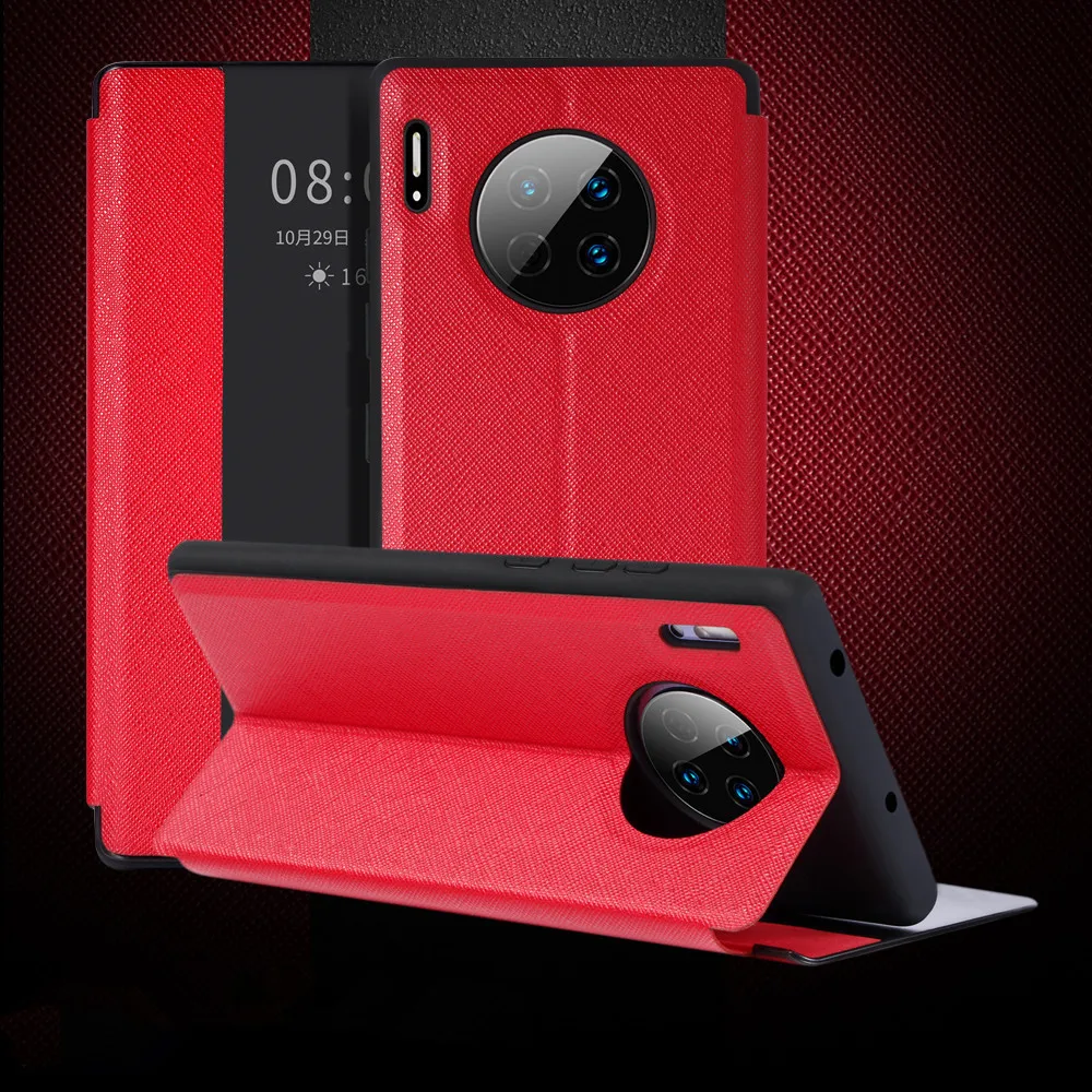 

All-Inclusive Clamshell Anti-Fall Mobile Phone Protective Shell Leather Suitable For Huawei MATE30RS/MATE30PRO/MATE30