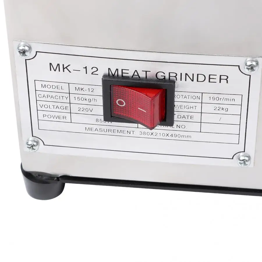 Мясорубка 220 В измельчитель шлифовальная машина для использования в помещении