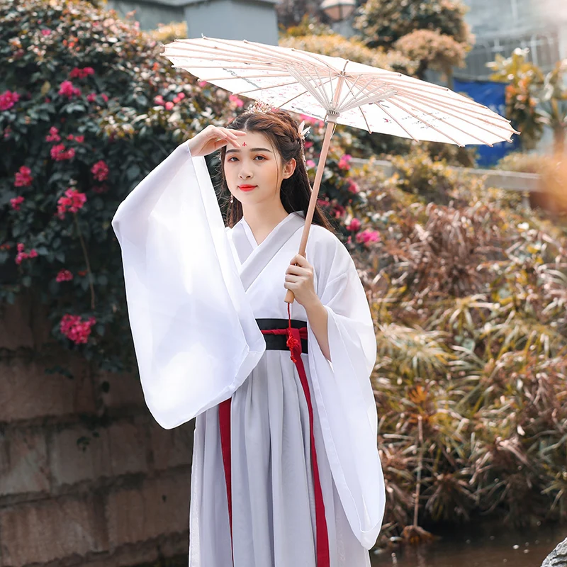 Wuxia Hanfu костюм старой китайской династии одежда сказочное платье Женский
