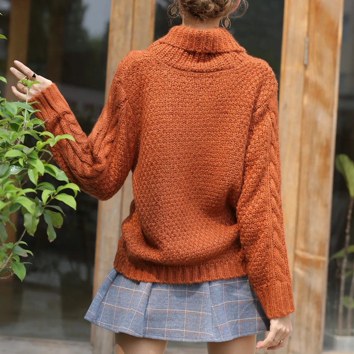 ковты водолазки женские модные вязаный свитер осень зима 2019 свободный теплый