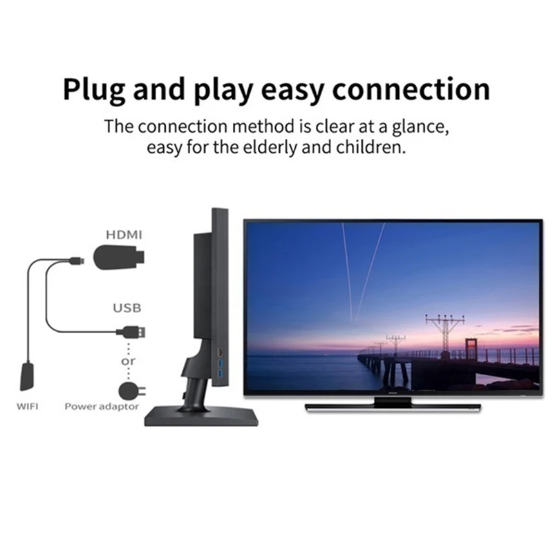 DZST Anycast M100 беспроводной Wifi Дисплей донгл приемник 2 4G 5G HDMI 4K Ultra HD DLNA AirPlay ТВ палка