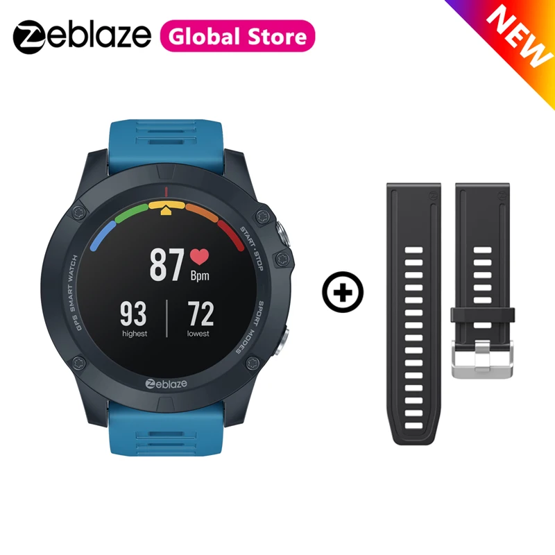 Смарт часы Zeblaze VIBE 3 с GPS пульсометром и GPS|Смарт-часы| |