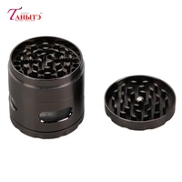 4 layers herbal herb tobacco grinder weed zinc alloy dry herb cigarette accessories crusher as smoking pepper pot spice mill hot