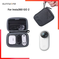 sunnylife portable insta360 go 2 carrying case camera mini storage bag for insta360 go 2 action camera accessories