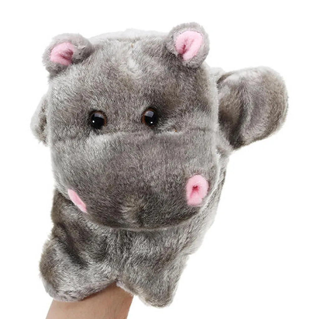 Милые детские плюшевые милые Мультяшные игрушки Бегемот ручной Куклы для