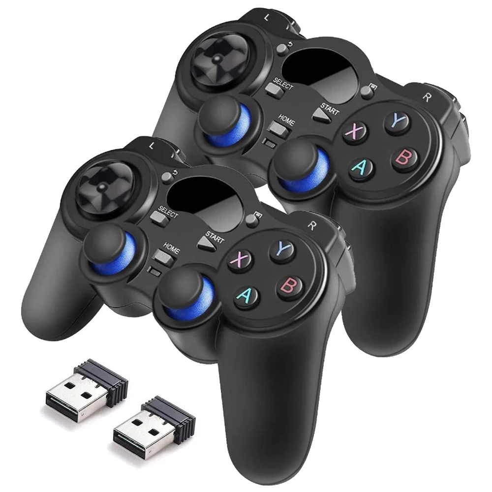 Беспроводной джойстик 2 4G для ПК ноутбука PS3 Android ТВ приставки Raspberry Pi 4 3 Retropie Retro