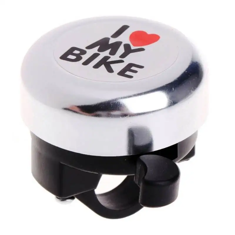 Велосипедный звонок-'i Like My Bikeɻike Horn-громкое алюминиевое Велосипедное кольцо