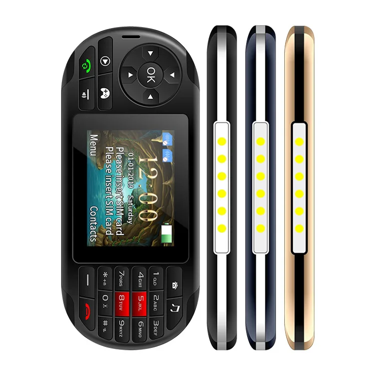 UNIWA GP001 игровой телефон Встроенный 400 игр 2,8 ''экран 2500 мАч Dual SIM SC6531E процессор супер динамик-фонарик мобильный телефон