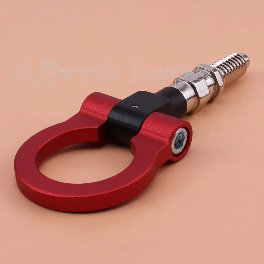 Универсальный 1 комплект красный Алюминиевый автомобильный гоночный трейлер