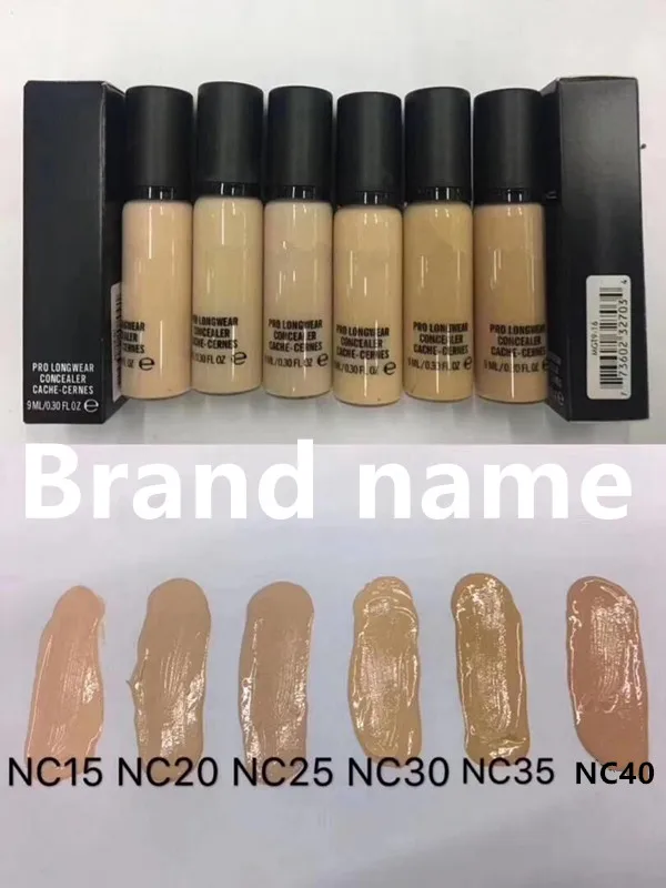 DHL отгрузка 240 шт./лот Новый макияж Pro долговечный консилер кэш Cernes Маскировочный