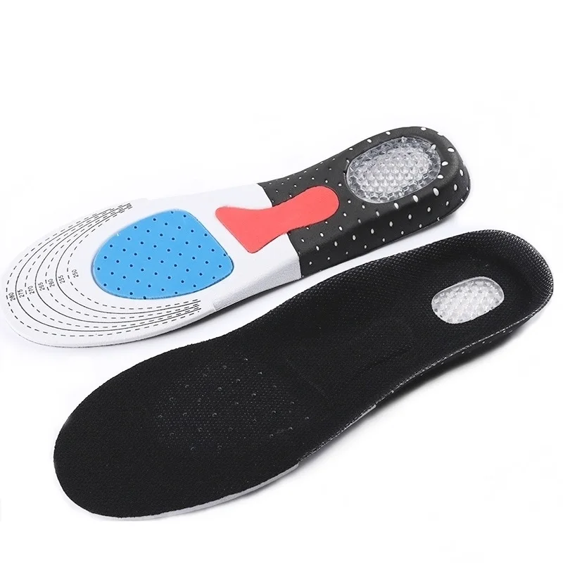

Hot Sell Shoes Insoles Cuttable Silicone Shoe Insoles Proper Size For Men Women ShoesSport Shoe Pad Soft Running Insert Cushion