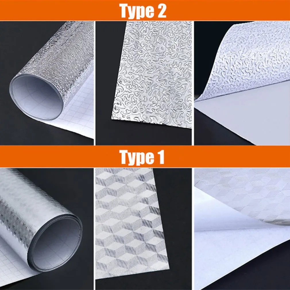 Кухонная настенная плита из алюминиевой фольги маслостойкие наклейки