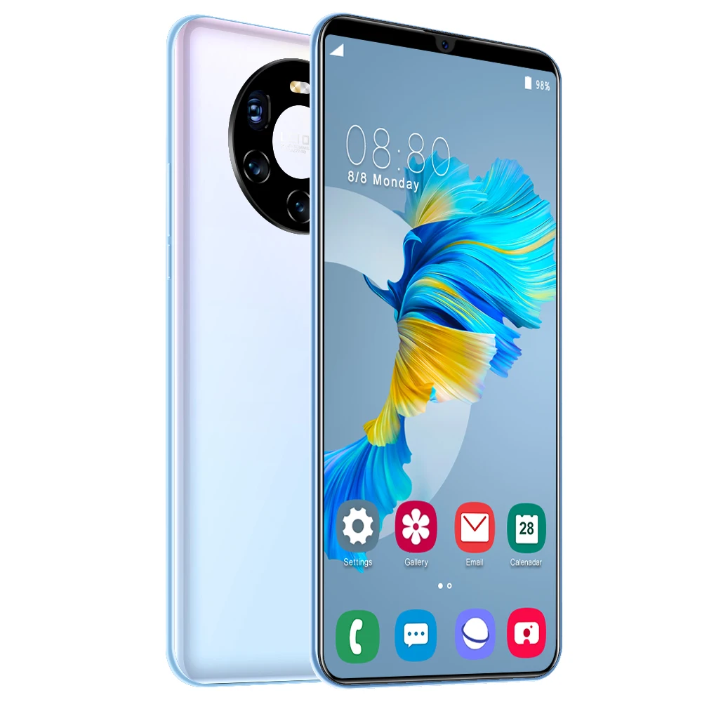 Cectdigi Mate50 Pro смартфон экран 6 5 дюйма десять ядер 3 ГБ + 32 | Мобильные телефоны и