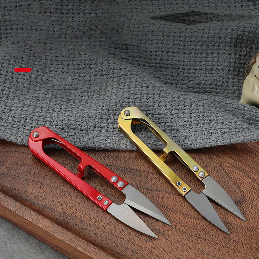 1 шт. U-образный ножницы Нержавеющая сталь вышивкой ручной работы по